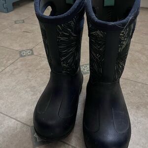 Bogs Navy Blue Kids' Boots